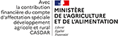 Logo du Ministère de l'Agriculture et de l'Alimentation (CASDAR)